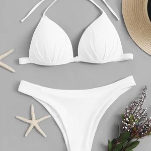 Triangle Top with Cheeky Bikini Set